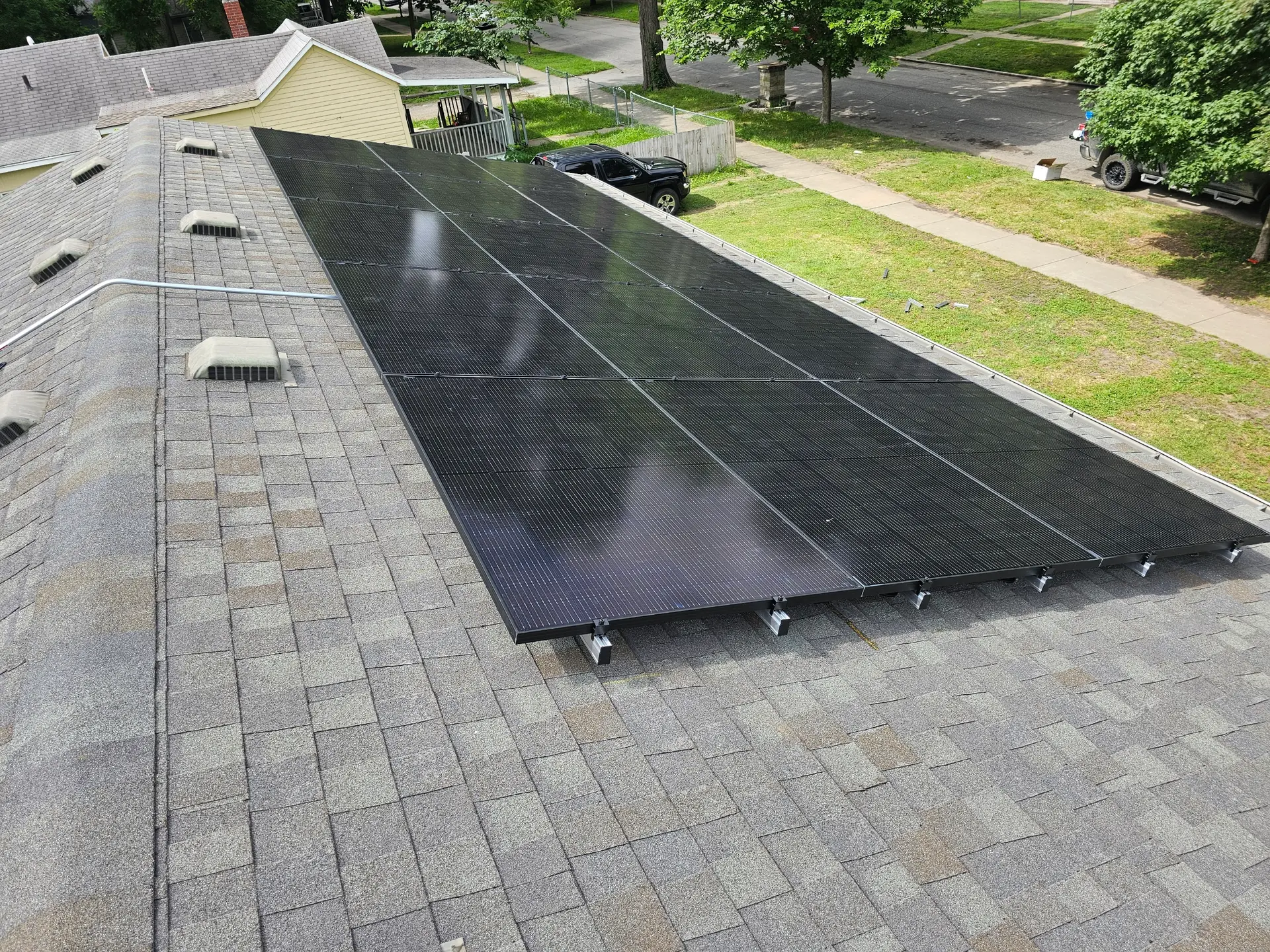 Residential Rooftop Installation
